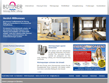 Tablet Screenshot of buettner.de